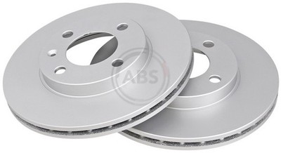 2x A.B.S. Bremsscheibe 15704 für SEAT AUDI VW CLASSIC POLO B1 80 PASSAT 6V2 82 3