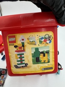 4103 Lego Creator Basic Set Fun With Bricks 200 Pieces Red Bucket 95 Creations