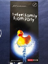FEEL (FOAM PARTY) Sugarhouse Lancaster 1998 Rave Flyer