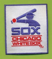 3 X 2-12 Embroidered Retro Patch - Chicago White Sox 1976-1990 3 X 2-12 Embroidered Retro Patch - Chicago White Sox 1976-1990