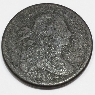 1805 Draped Bust Large Cent Beautiful Coin Rare Date