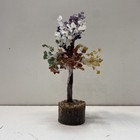 Crystal Healing Tree Multi Gemstone Wire Bonsai Sculpture 5" Home Decor — photo 5