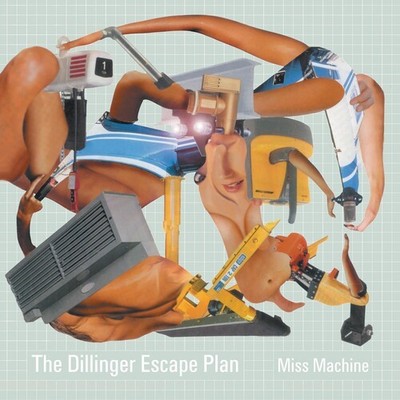 NEW The Dillinger Escape Plan-Miss Machine-LP Green, White, Silver and Blue