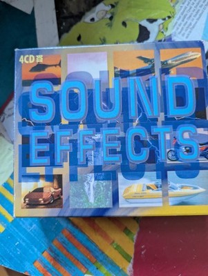 SOUND EFFECTS 4 CDs  More than 300 different Sound-effects