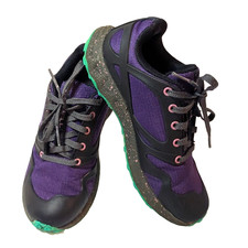Merrell Altalight Low Acai Purple  Black Hiking Trail Sneakers Youth Size 13