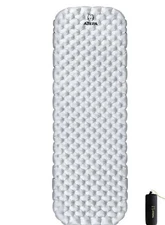 ATEPA Inflatable Sleeping Pad Silver Air Mattress Haloes 5.0 74.8X24.4X2.36
