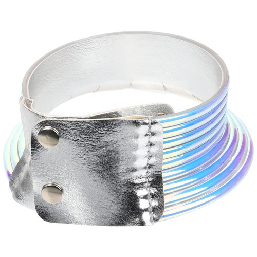 African Choker Necklace for Women Punk Resin Material Multi Color 1.5 Inch Wide - Afbeelding 10 van 12