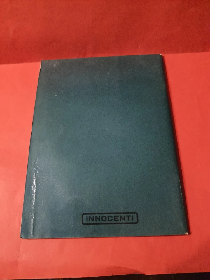 Mini 90 - 120, 1000-1300 Innocenti Libretto uso e manutenzione originale 1976 - Immagine 2 di 4