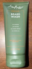 Shea Moisture Men Beard Wash With Maracuja Oil  Shea Butter Deep Clean 6 Fl Oz