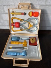 Vintage 1977 Fisher-Price 936 Medical Doctor Kit with Case