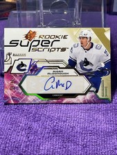 2023-24 SPx Super Scripts Rookies Gold /49 Aidan McDonough #SSR-AM Auto RC