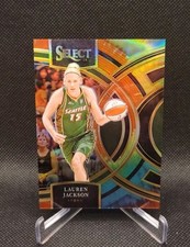 2024 Panini Select WNBA #133 Lauren Jackson Tie Dye Prizm /25 Premier 