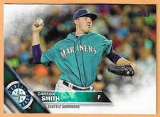 CARSON SMITH SEATTLE MARINERS #80 - TOPPS 2016