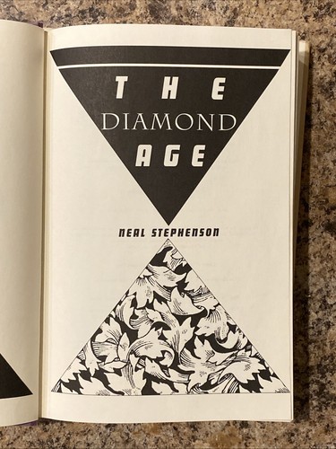 The Diamond Age by Neal Stephenson - 1st Printing Near Fine Hardcover - Picture 2 of 16