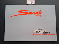 SPARK DIECAST MODEL CAR CATALOG 2009 FULLY ILLUSTRATED VNC 36 Pgs