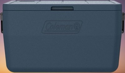 Coleman Chiller 48qt Cooler   Sapphire, Ice Retention, Leak Resistant