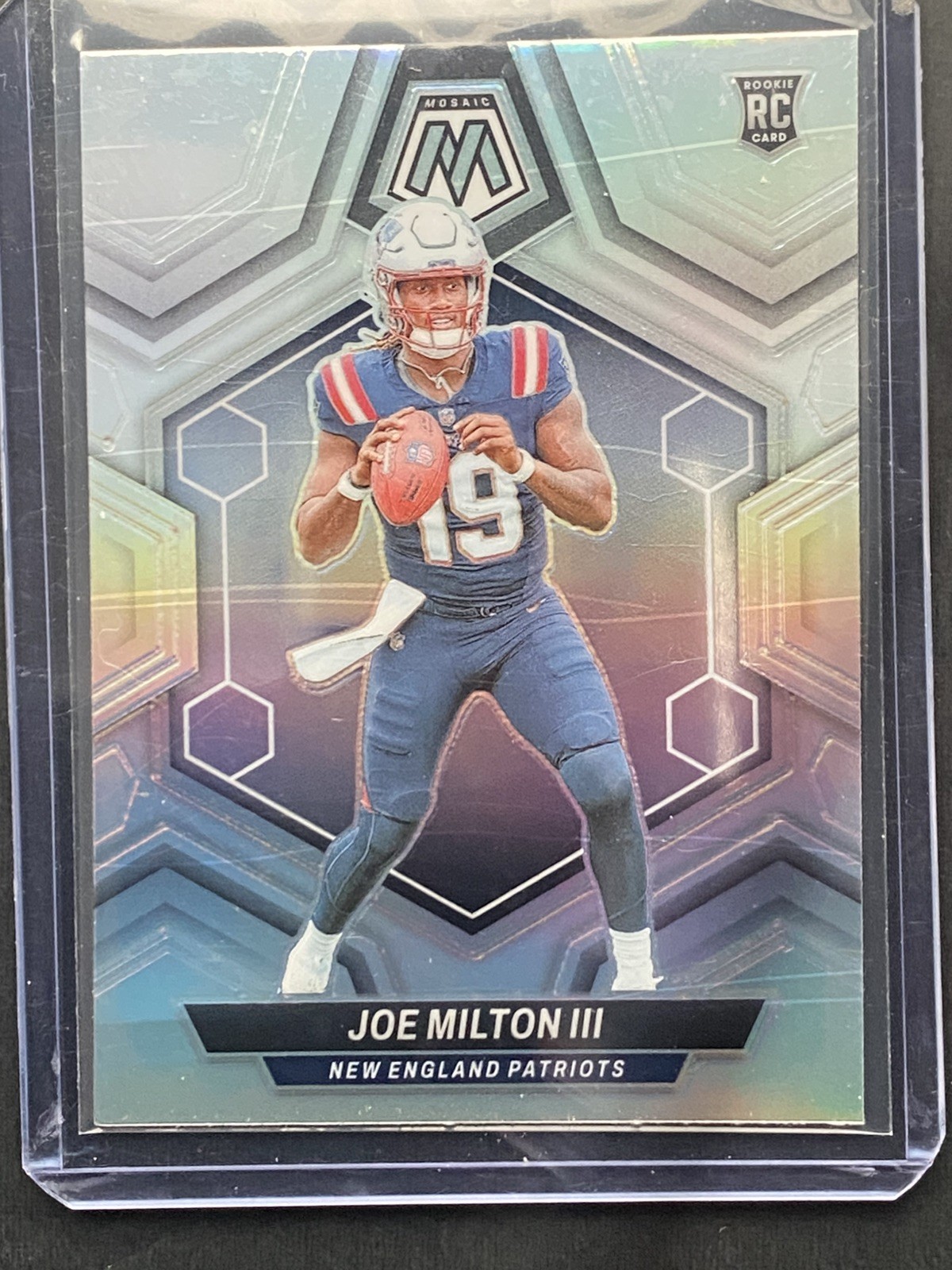2024 Panini Mosaic #397 Joe Milton III SILVER