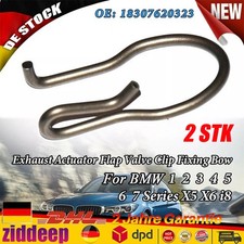 2x Auspuff Klappe Regelventil Aktuator Clip Fixing Für BMW 1 2 3 4 5 Serie DE
