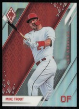 2022 Panini Chronicles #20 Mike Trout Phoenix Holo Los Angeles Angels