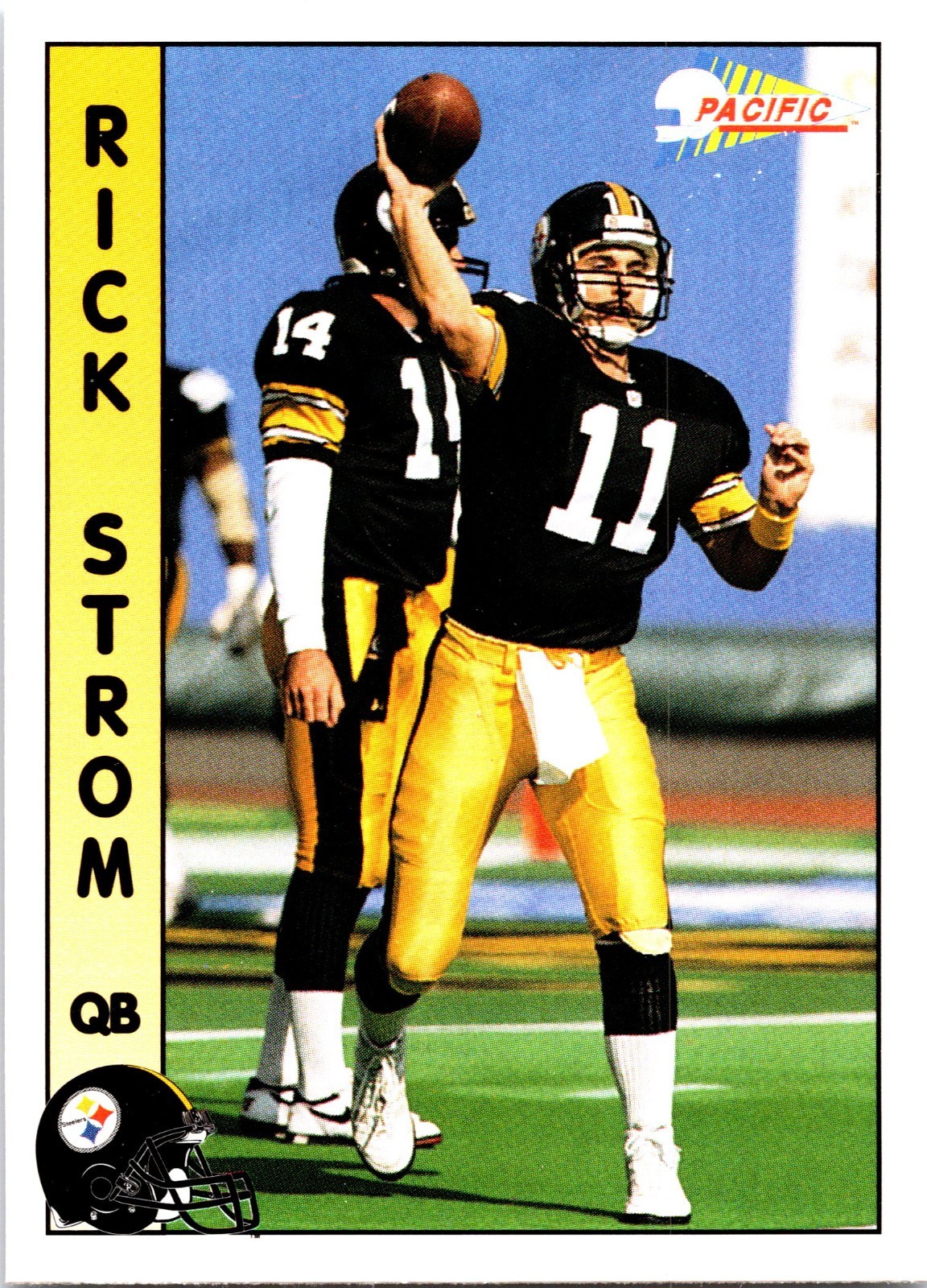 1992 Pacific - Rick Strom #591 (RC)