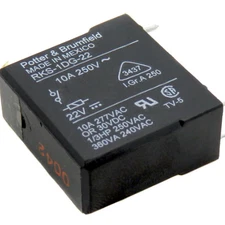 Potter & Brumfield RKS-1DG-22 10A 250V PC Board Miniature Relay