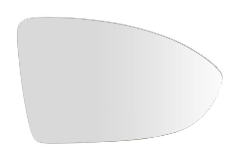Right Exterior Mirror Glass (Convex, Heated, Chrome) Fits: VW GOLF SPORTSVAN, TO