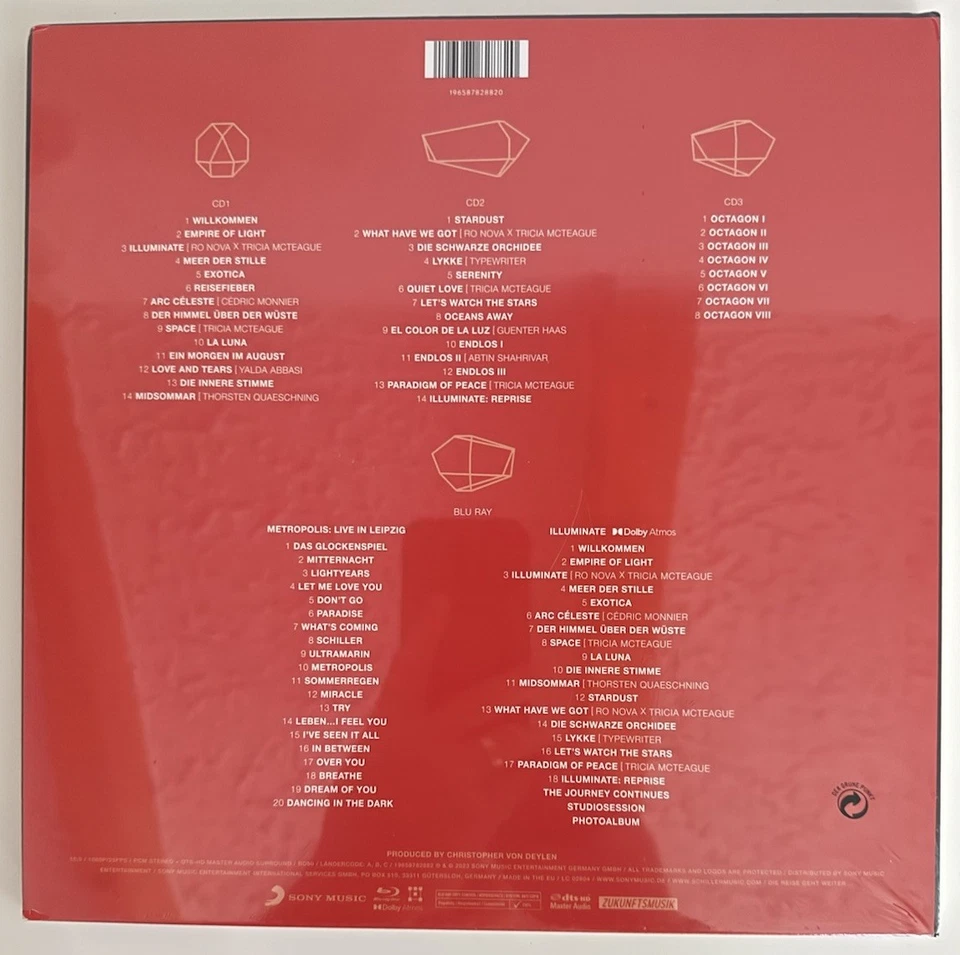 Schiller CD/Bluray ILLUMINATE  Lim. Premium Deluxe Edition NEU + OVP - Bild 2 von 2