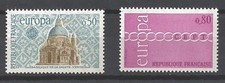 Europa 1971 France Yvert n° 1676 et 1677 neuf ** MNH