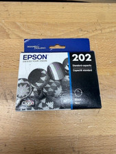 Epson 202 Black Ink Cartridge   Std Capacity   Exp 05/2025