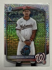 2025 Bowman Baseball Chrome Prospects 1st Brayan Cortesia #BCP-211 RC Mojo
