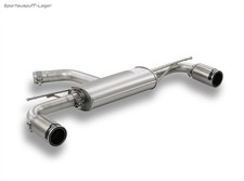 Remus Duplex Sportauspuff VW Golf 6 GTI 2x98mm Street Race rund eingerollt