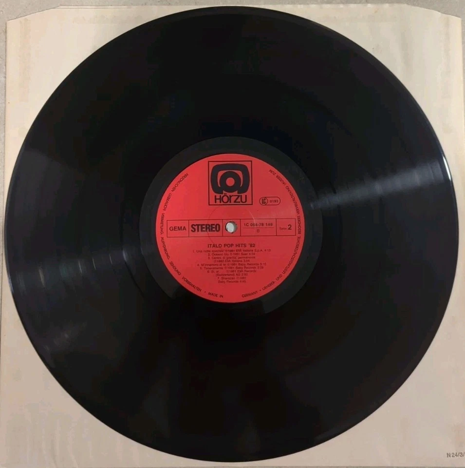 Italo Pop Hits '82 (Vinyl LP) Ricchi E Poveri Al Bano Lino Moreno Alice Dorados - Bild 4 von 4