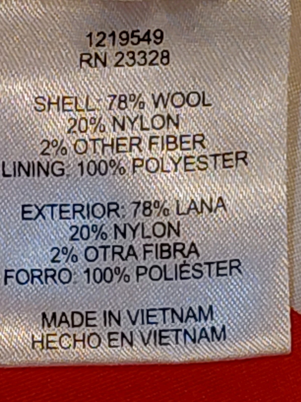 Pendleton Red 78% Wool Full Zip & Button Coat Wom… - image 13