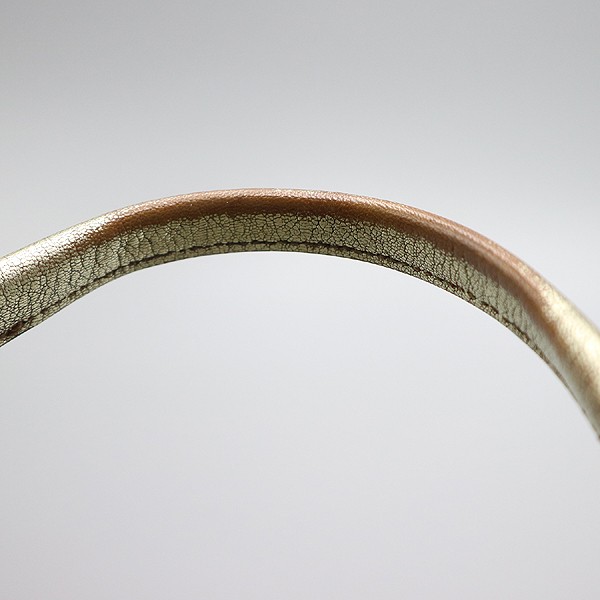 Cartier Marchello Gold Metallic Tote Bag