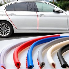 Clear 5M Car Door Edge Protector Strips Moulding Trim Scratch Guard U Profile