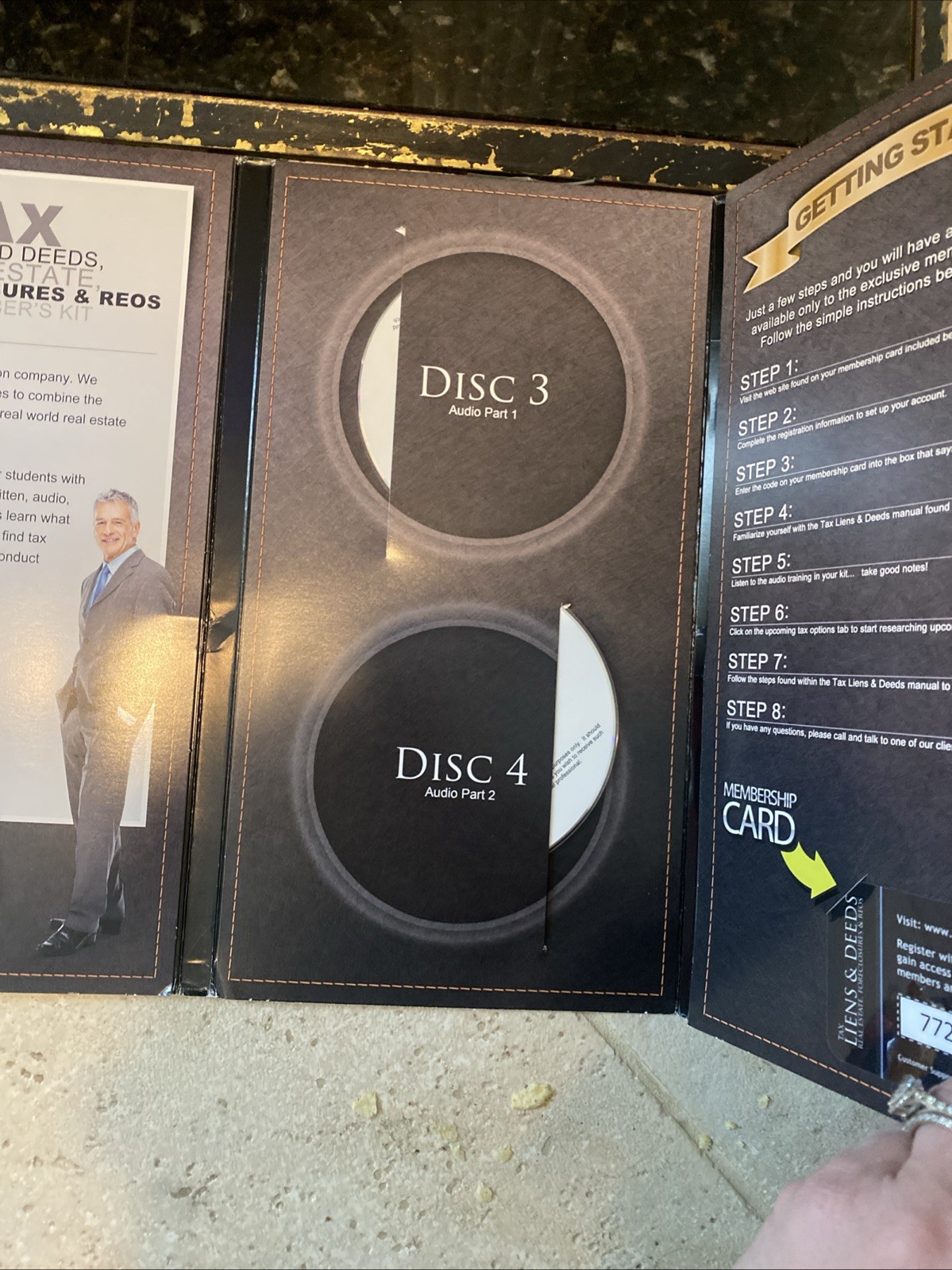 TAX LIENS & DEEDS REAL ESTATE COURSE BY TAX LIEN TUTOR - 6 CD SET!