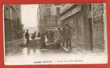 PARIS alte Postkarte cpa Hochwasser 1910 um P...