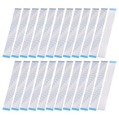 20 Pcs Flat Flexible Cable Ribbon Wire 40 Pin 0.5mm 150mm (B Type)