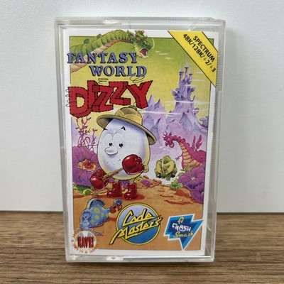 Sinclair ZX Spectrum Fantasy World Dizzy Codemasters Spiel