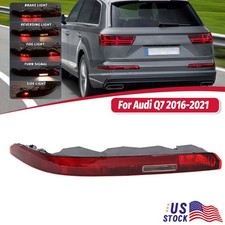 Left Rear Bumper Tail Lamp Fog Lamp Assembly 4m0945095a For Audi Q7 2016-2023