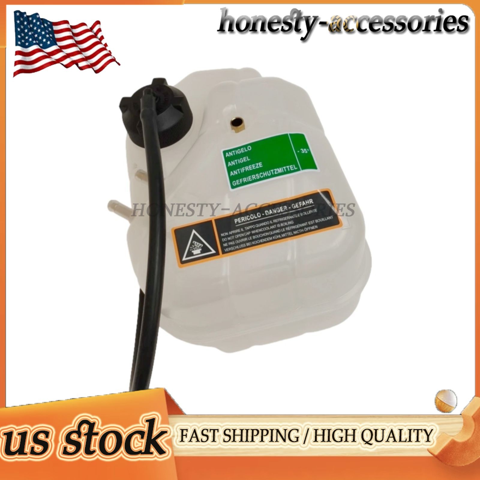 Coolant Expansion Tank Fits Maserati GranTurismo Quattroporte GranCabrio 296547