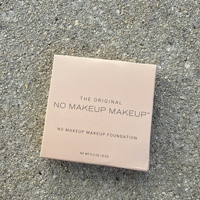 The Original NO MAKEUP MAKEUP Foundation - Light Medium   Small Blemish WITH BOX
