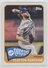 2021 Topps 1965 Topps Redux Clayton Kershaw #T65-28 0r97