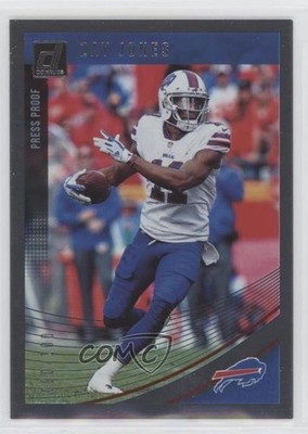 2018 Panini Donruss Press Proof Silver 90/100 Zay Jones #34 yj7