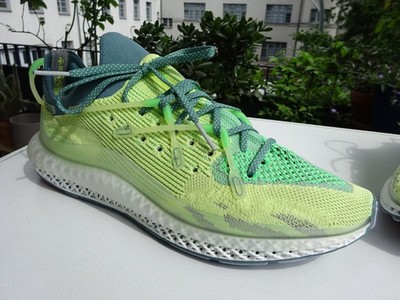 ADIDAS FY3603 4D Fusio Herr Schuhe Sneaker Knit Textil Gelb Gr.46(UK11) Neu