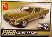 1968 Ford Mustang Shelby Gt 500, 1:25, Amt 634