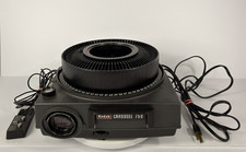 Kodak Slide Projector Carousel 750 with Lens Remote Tray - For Parts or Repair