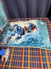 4 Vintage 2003 Lego Bionicle BOHROK KAL (8573, 8576, 8577, 8578) Canisters   S5