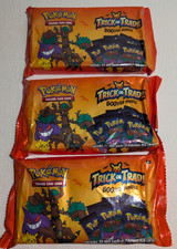Lot of 3 Pokemon Trick or Trade Booster Bundles 2024 NEW unopened FREE SHIPPING