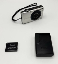 Canon PowerShot A3400IS Digital Camera Silver 5x Zoom Used From Japan